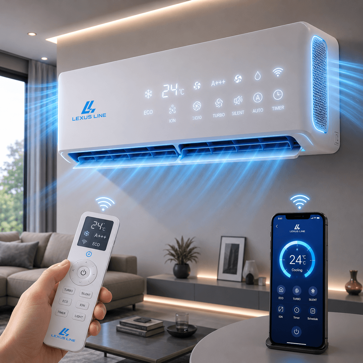 LEXUS LINE - Wall Convector